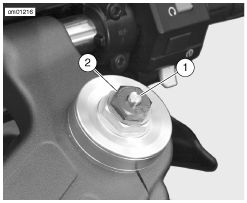 Front Fork Preload and Rebound Adjuster: Buell 1125 Models